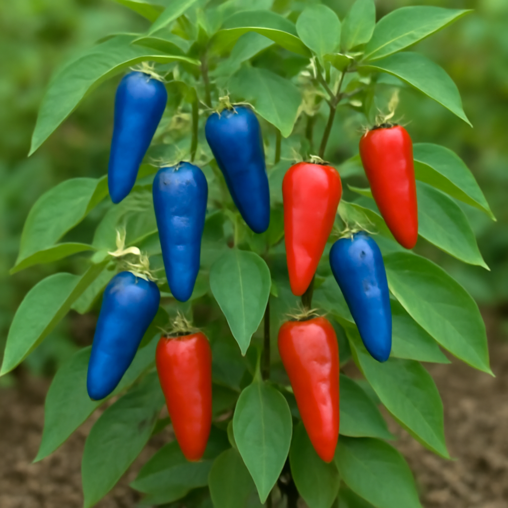 Sky Blue Pepper (Capsicum annuum): Complete Guide to Planting, Growing, and Caring - Dharaseeds