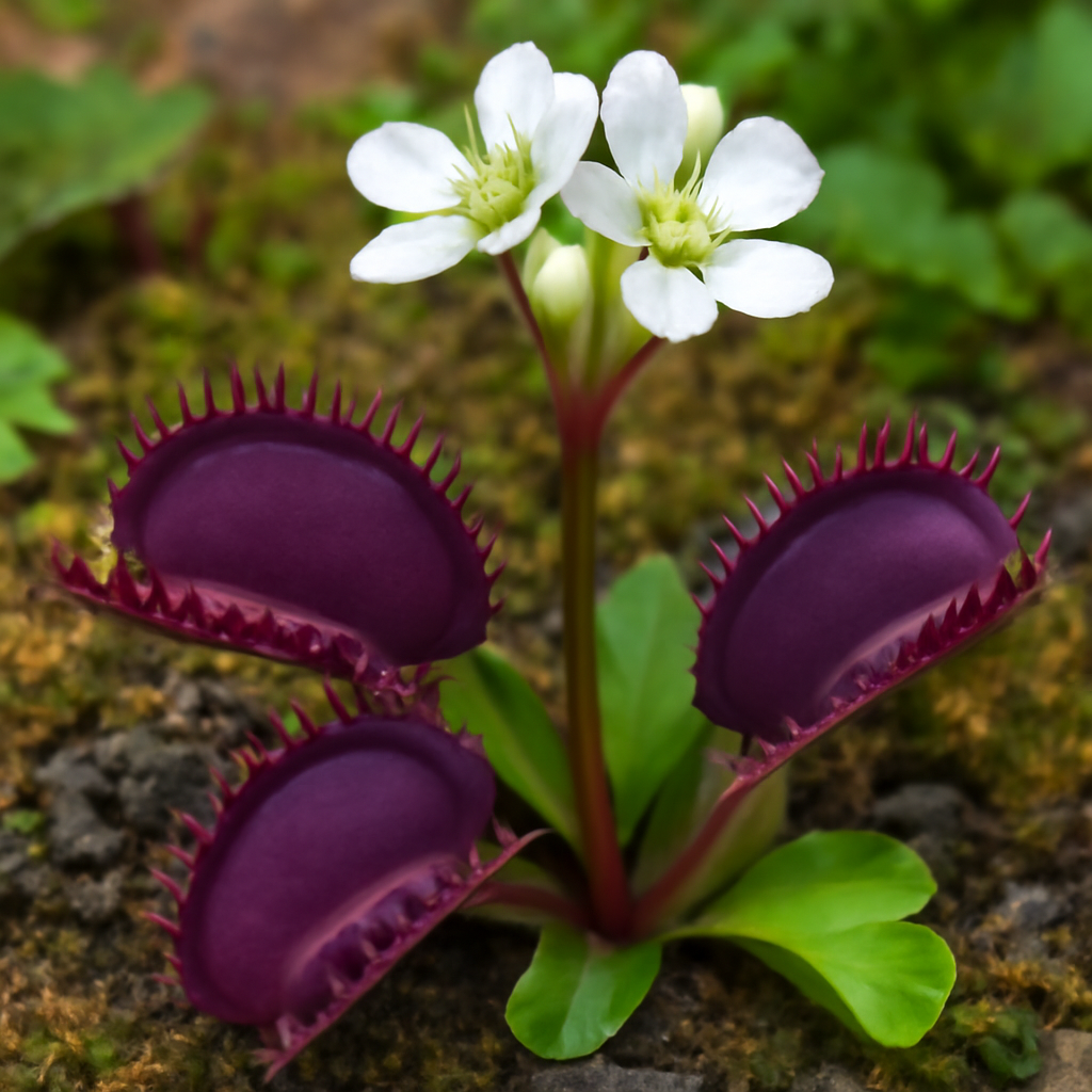 Purple Venus Flytrap (Dionaea muscipula): Complete Guide to Growing, Caring, and Harvesting - Dharaseeds