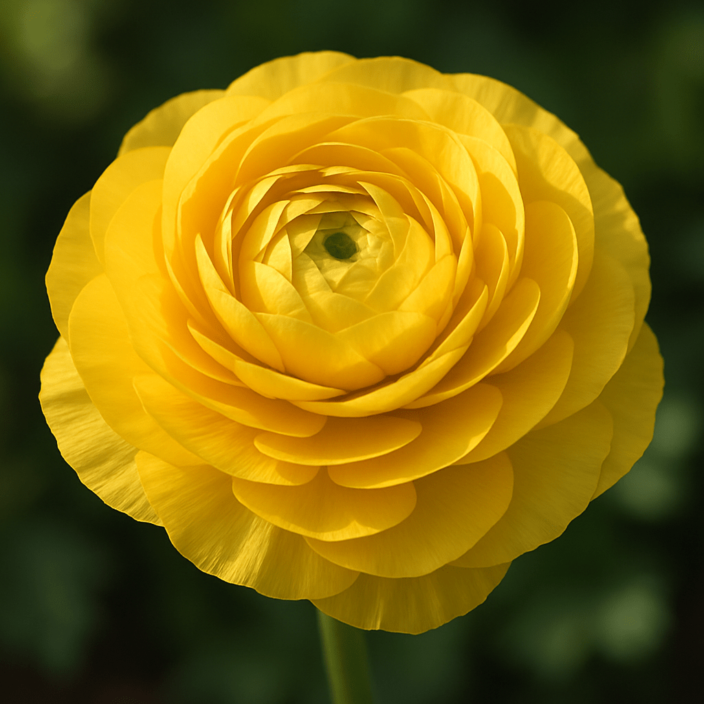 Brighten Your Garden with Rare Yellow Ranunculus asiaticus - Dharaseeds