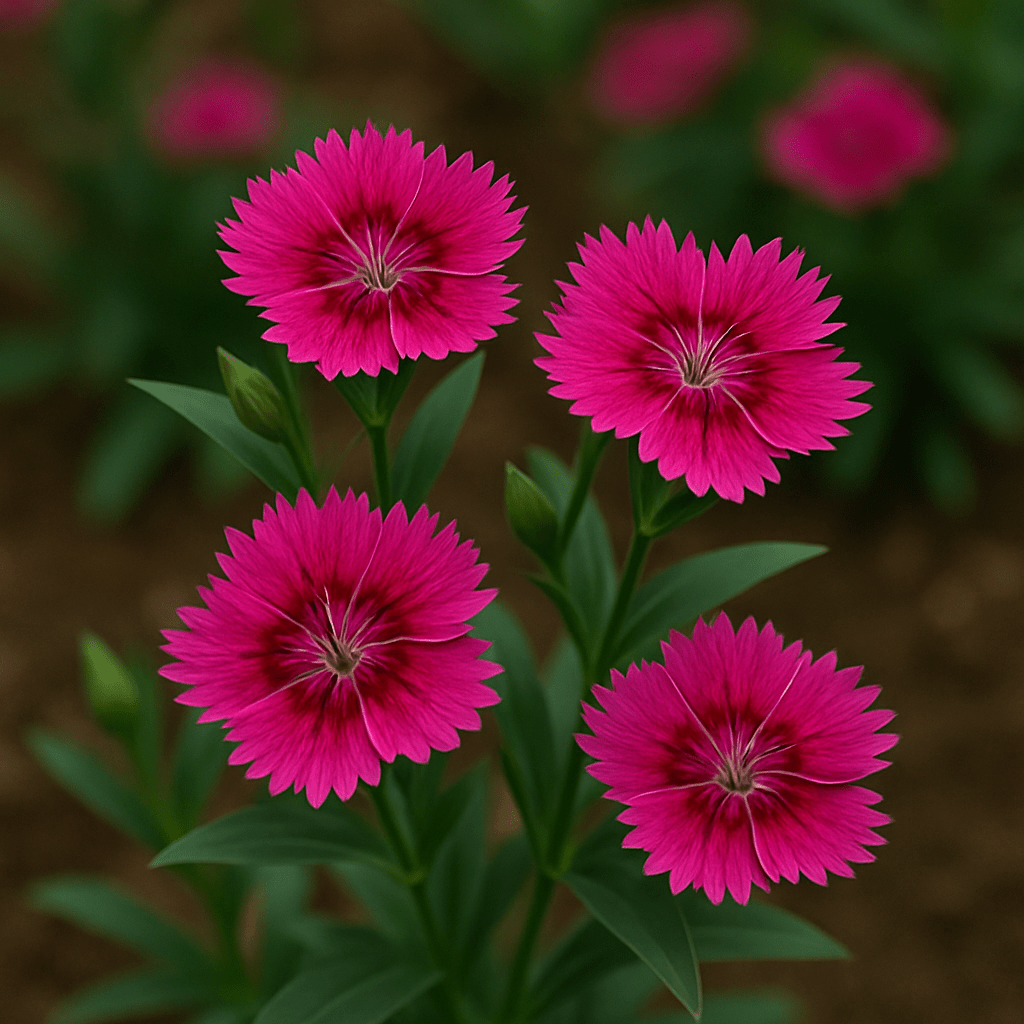 Dianthus chinensis Magenta Guide: Growing, Care, and Enjoying This Vibrant Flower - Dharaseeds