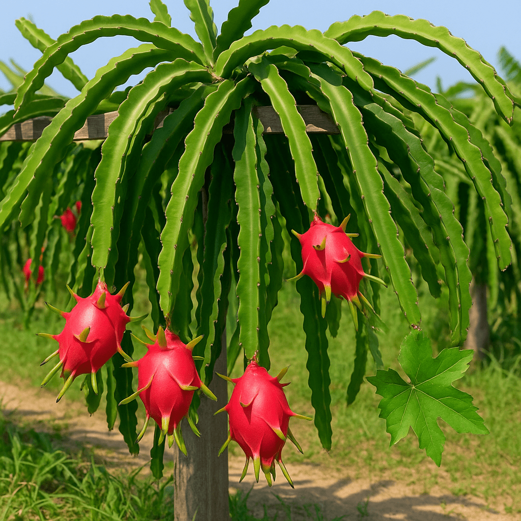 Grow Exotic and Nutritious Dragon Fruit at Home - Dharaseeds