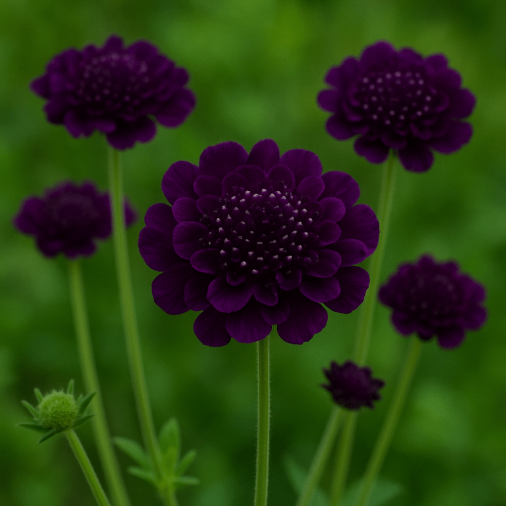 Grow Purple Lace Scabiosa (Scabiosa atropurpurea): The Elegant Pincushion Flower - Dharaseeds
