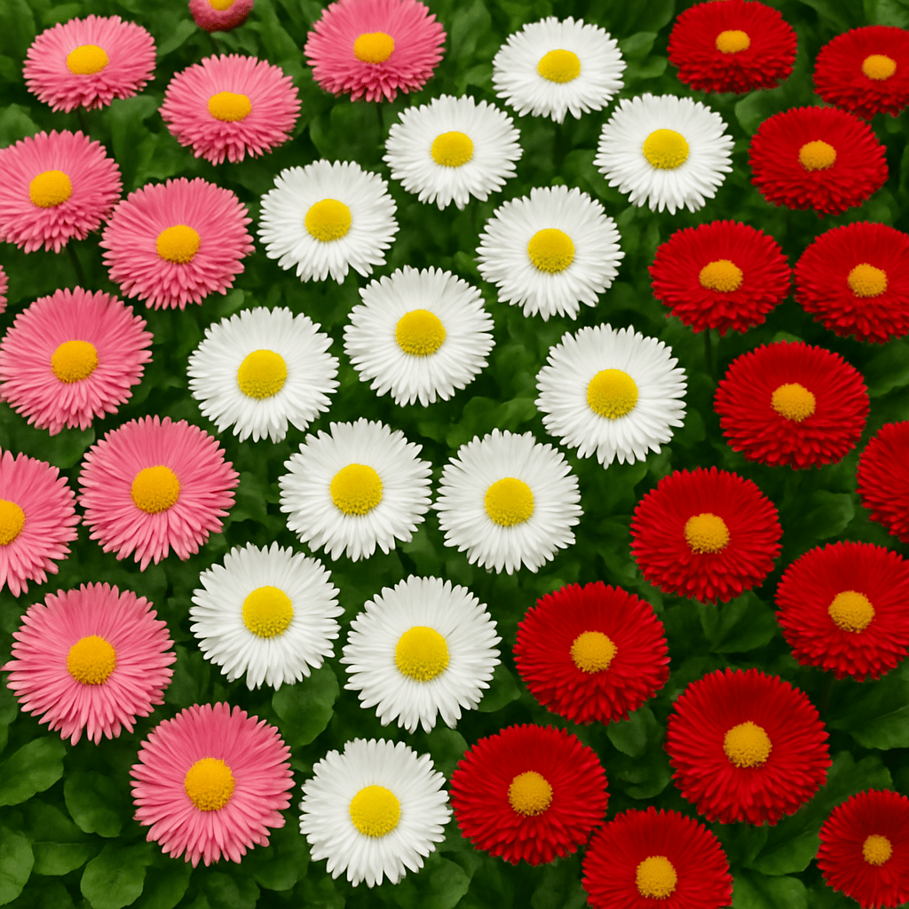 How to Grow Bellis Perennis: The Cheerful Mixed Daisy for Home Gardens - Dharaseeds