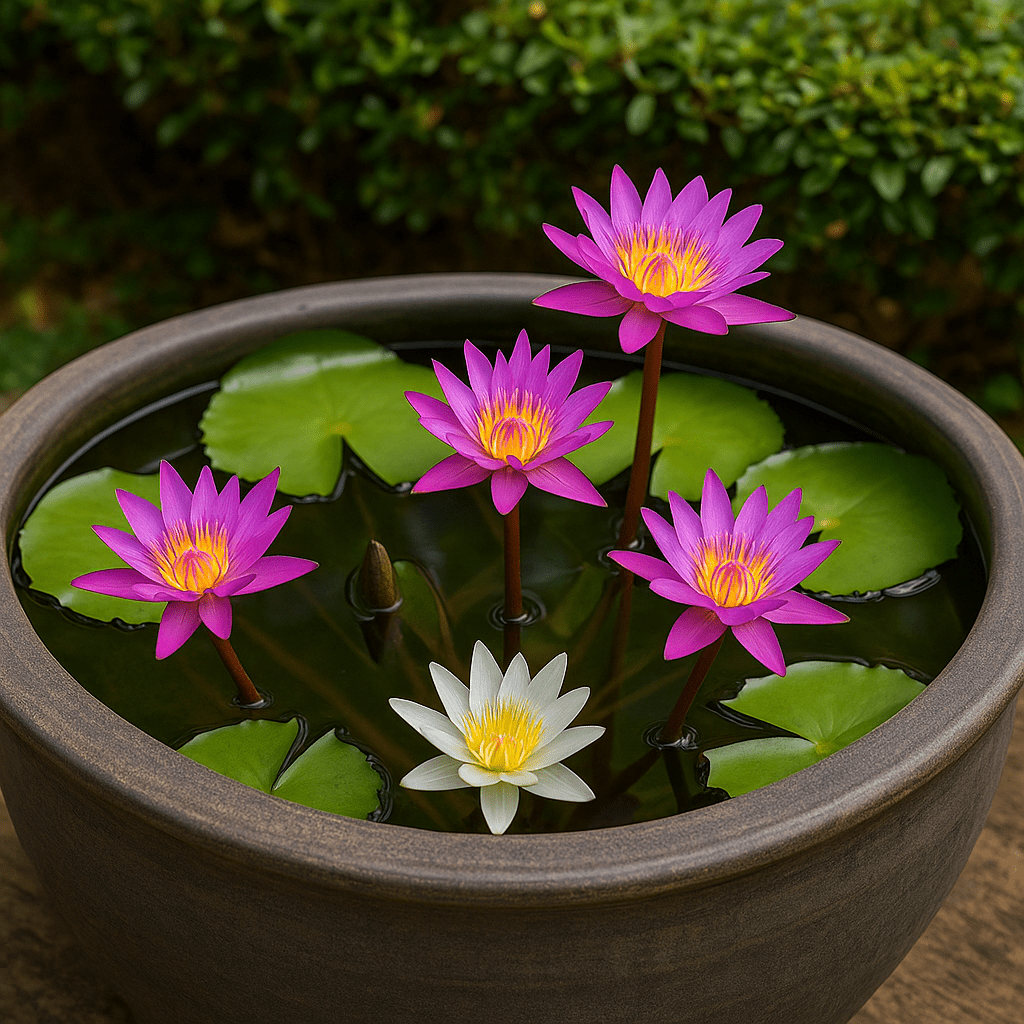 Mini Lotus (Nymphaea spp): A Stunning Water Flower for Every Garden - Dharaseeds