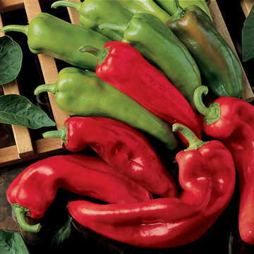 Corno di Toro Sweet Pepper Seeds Long Italian Bullhorn Peppers High Germination Garden Seeds heirloom non-gmo seeds