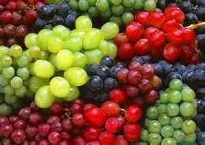 Mixed-color grape fruit seeds