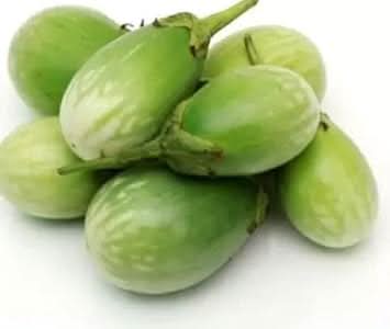 Green & White Eggplant Seeds for Planting