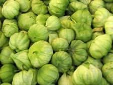 Green Tomatillo Physalis ixocarpa seeds for planting in kitchen garden