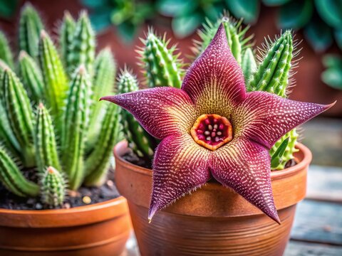 Stapelia Pulchella Stapelia Flowering Seeds For Planting and Gardening