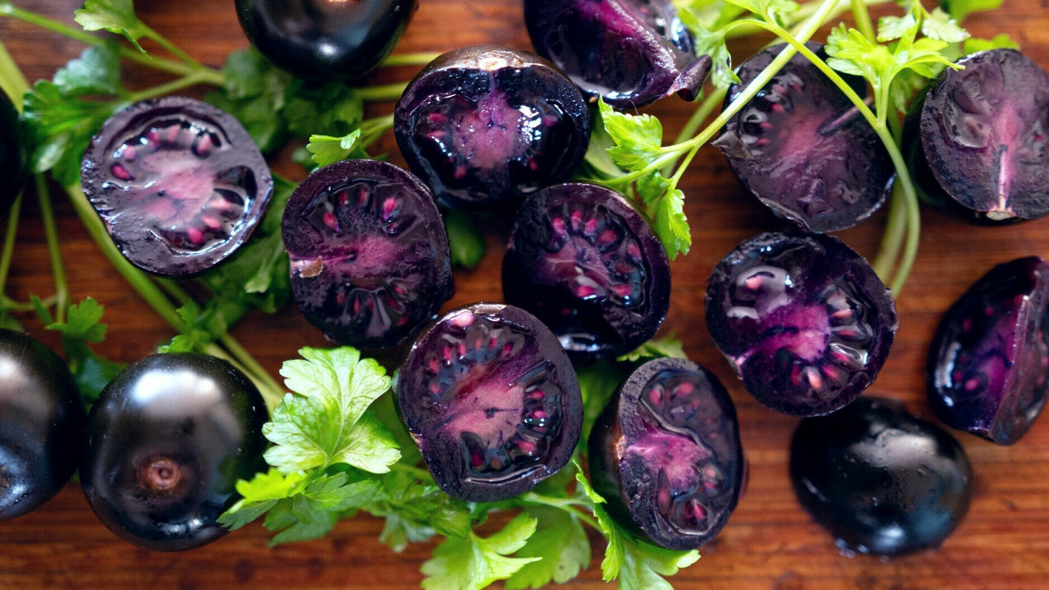Deep Purple Tomato Seeds for Planting