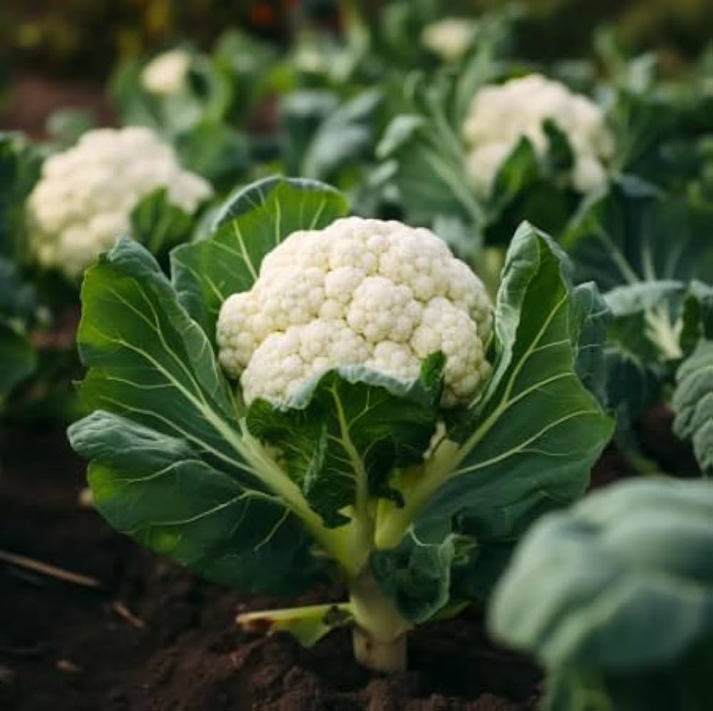 Hybrid Mid Maturity Good Disease Resistance Cauliflower For Sowing – Heirloom, Non-GMO, High Germination Organic Garden Seeds