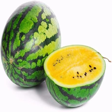 Yellow Watermelon Fruit - Heirloom, Non - Gmo Seeds