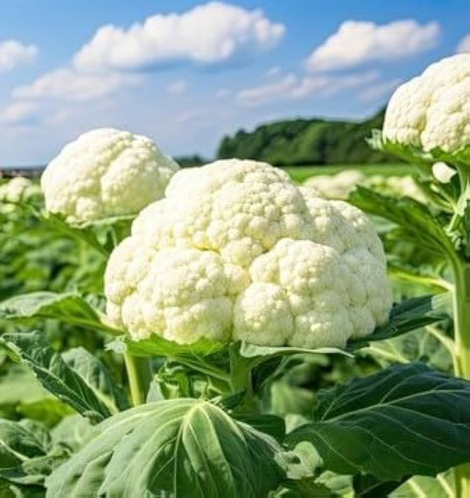 Days Hybrid Heat Tolerance Cauliflower For Sowing – Heirloom, Non-GMO, High Germination Organic Garden Seeds