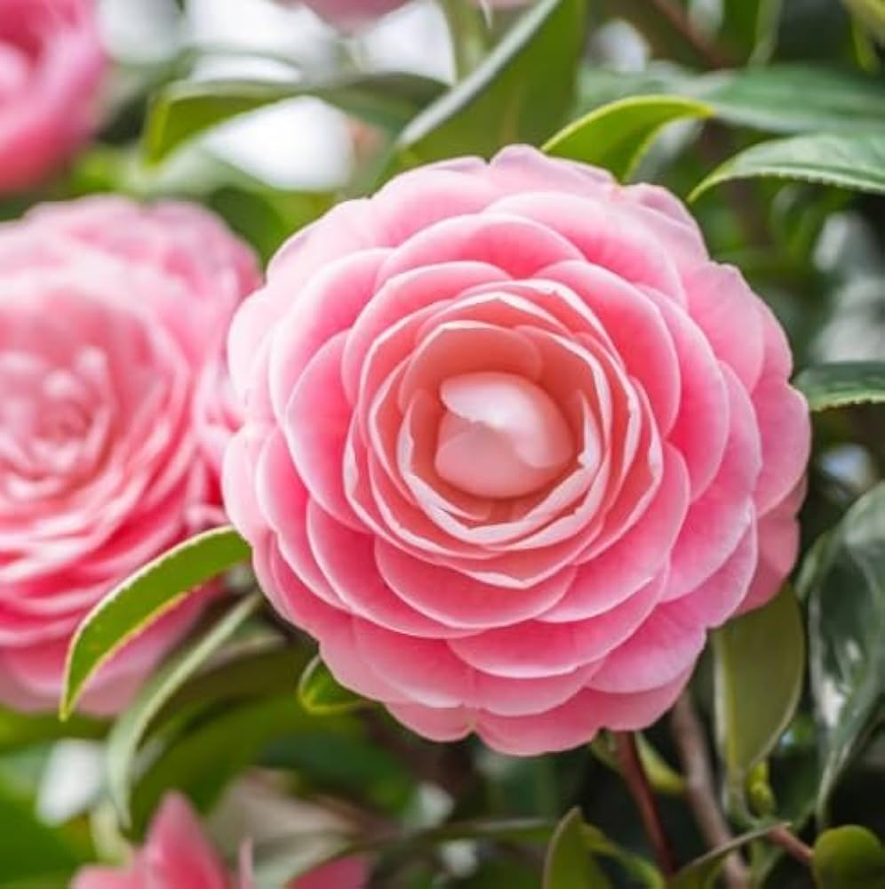 Camellia Flower Seeds Pink for Planting - 100 pcs for planting in your garden.