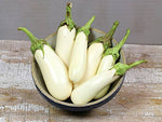 Casper white eggplant seeds for urban farms or vegetable patches