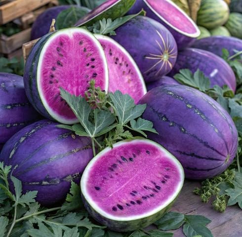 Purple Watermelon Fruit