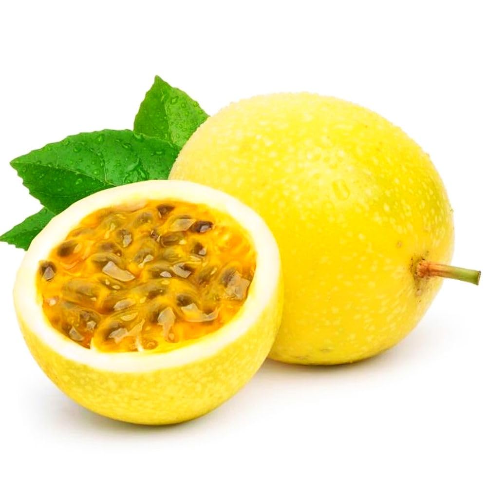 Giant Yellow Passion Fruit Passiflora Edulis Flavicarpa Seeds for Planting in Urban Garden and Patio Garden