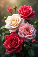 Mixed Rose – Rosa spp. – for planting in garden beds