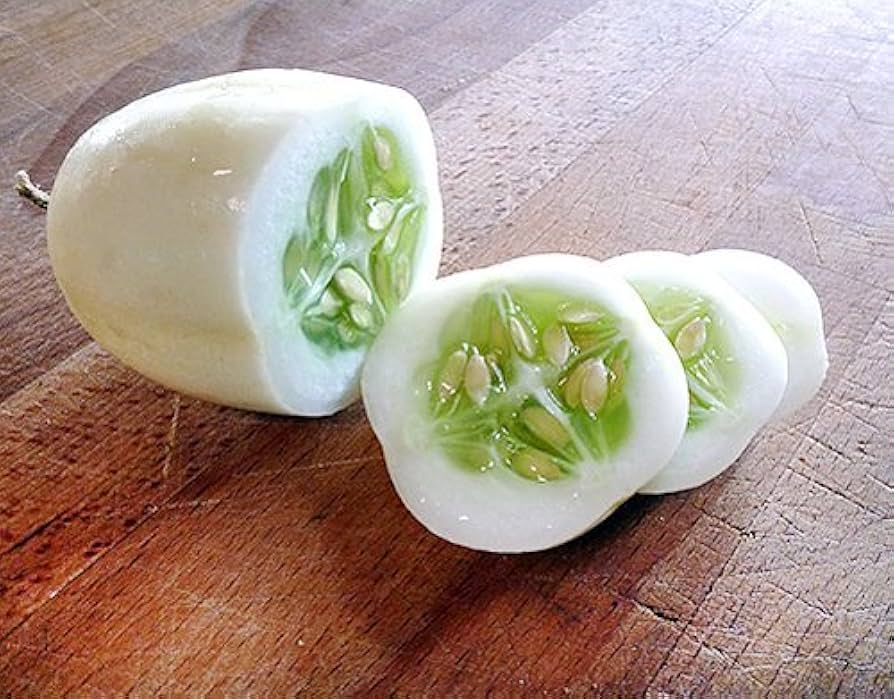 White Miracle heirloom cucumber seeds