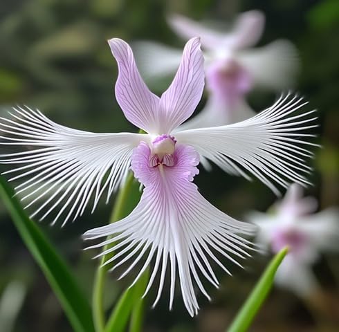 Pink Egret Orchid Flower