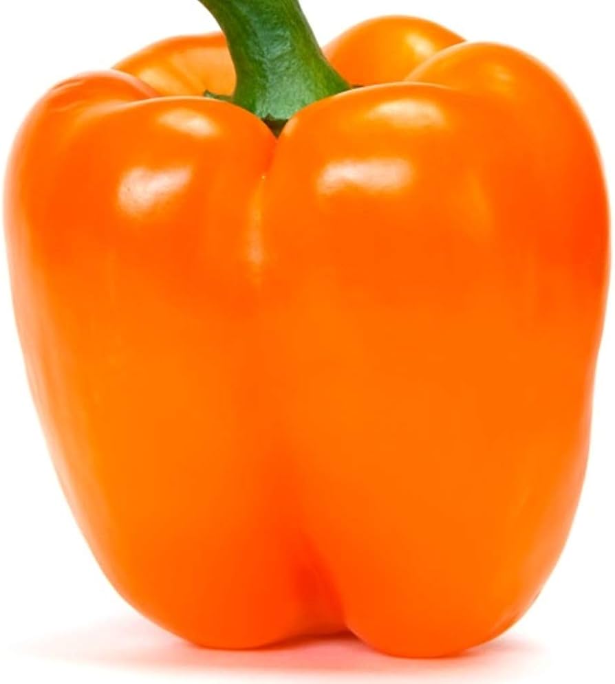 Heirloom Orange Pepper Seeds – Vibrant Sweet Peppers for Home Gardens