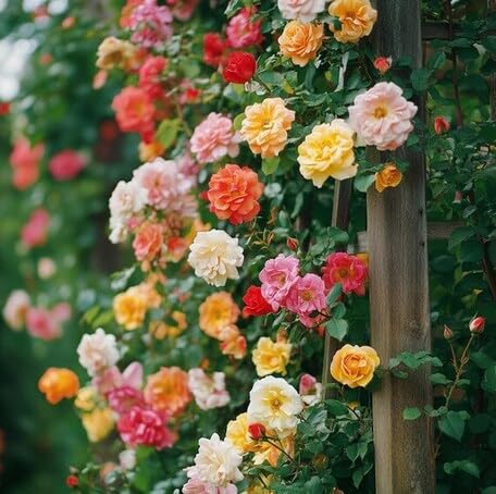Mixed Climbing Rose Flower - Heirloom, Non - Gmo Seeds