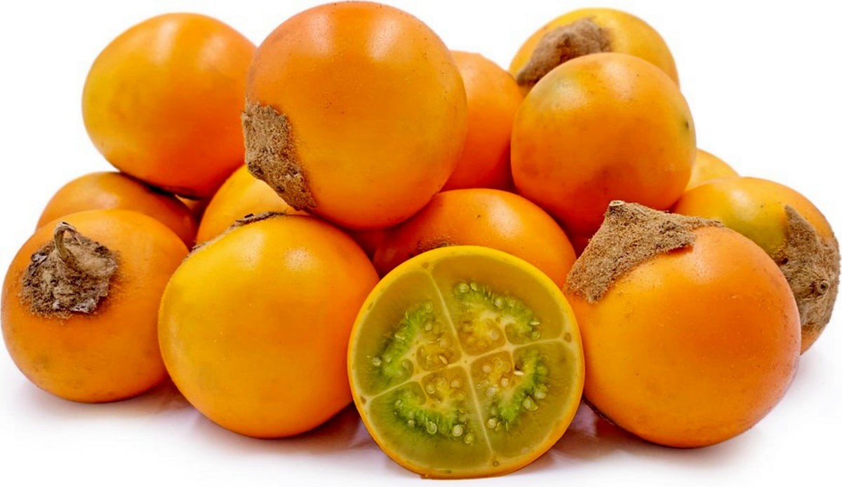 Cocona Naranjilla Lulo Seeds Solanum Sessiliflorum Garden Fruit Plant – Heirloom, Non-GMO, High Germination Organic Garden Seeds