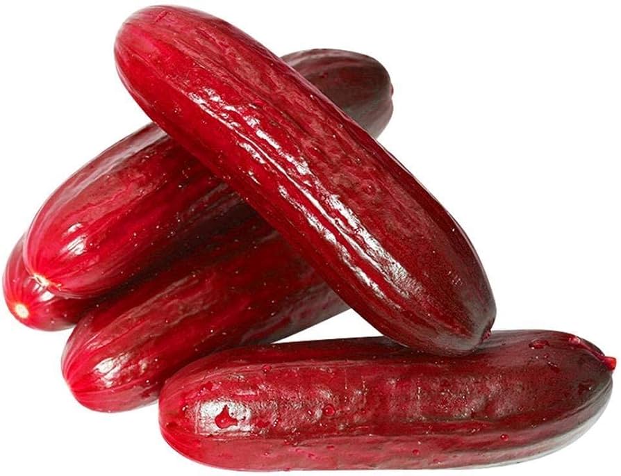 Red Cucumber Seeds for Planting in Flower Pots or Planters