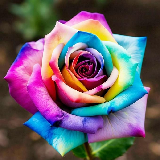 Rose Rosa Hybrida Holland Rainbow Flower Seeds for Planting
