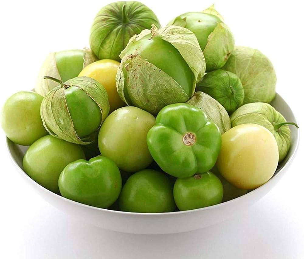 Tomatillo Physalis philadelphica vegetable seeds for kitchen garden and container planting