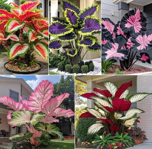 Mixed Caladium Flower - Heirloom, Non - Gmo Seeds