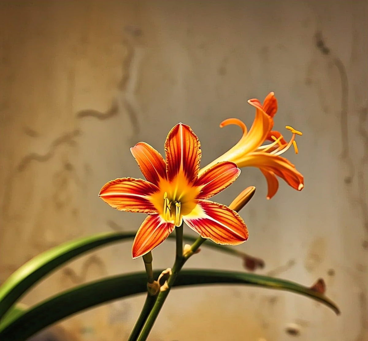 Yellow Red Lilium Flower Seeds for Garden - 100 pcs