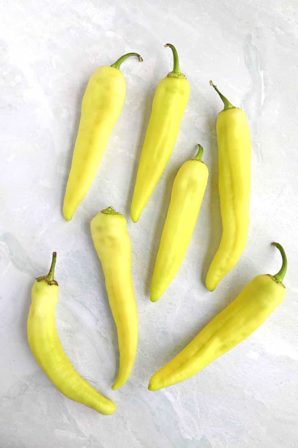 Banana Pepper Capsicum annuum seeds for garden planting