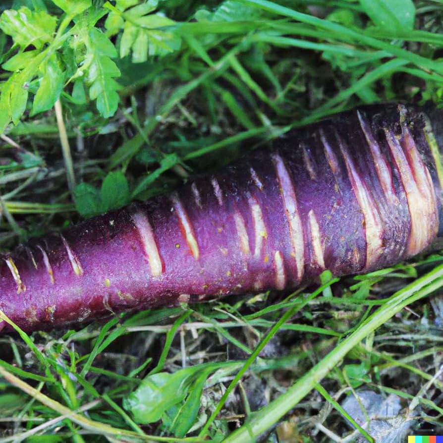 Cosmic Purple Carrot – Daucus carota – for fresh home garden planting