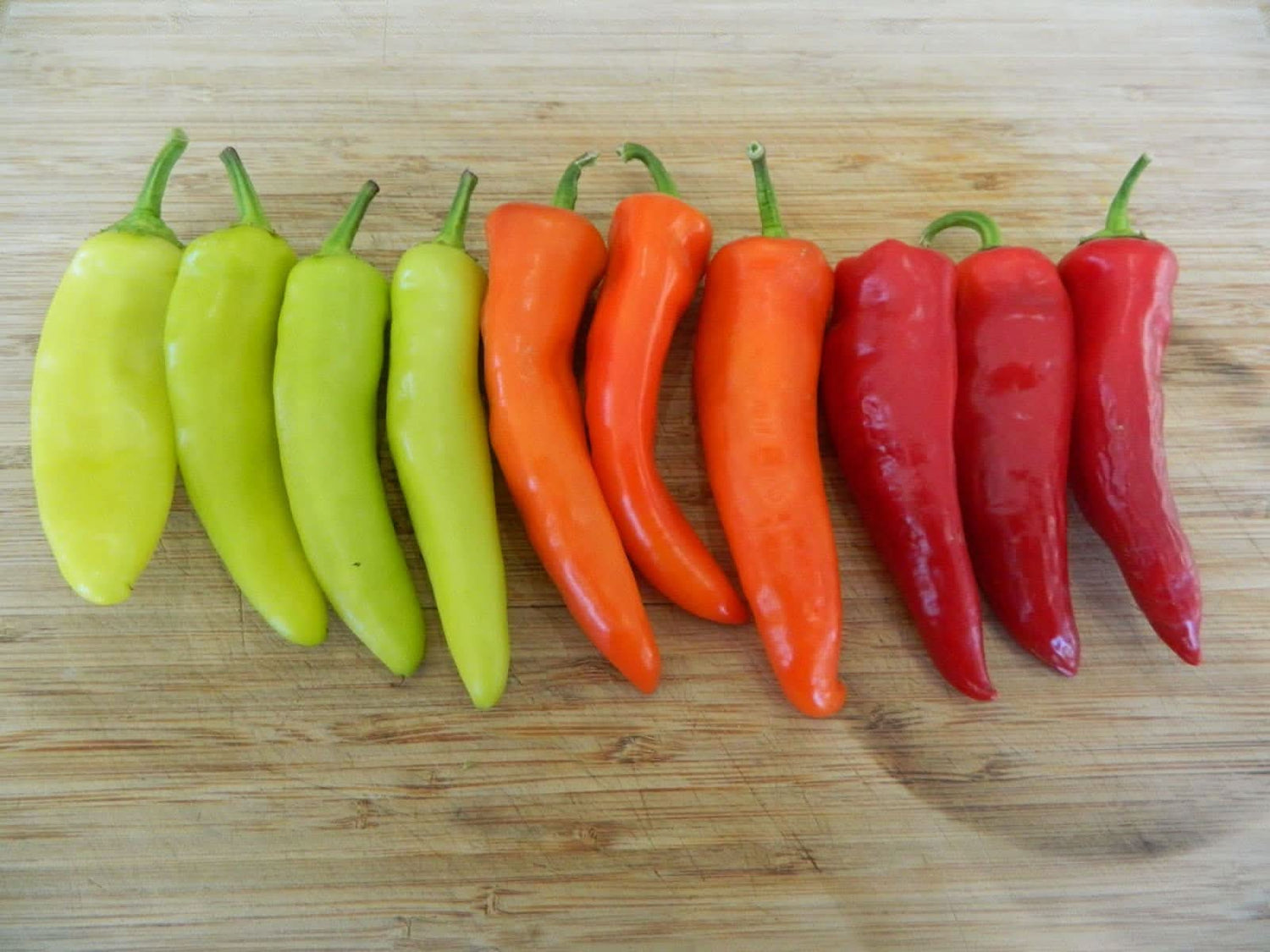 Hungarian Sweet Wax Pepper Heirloom Vegetable Seeds