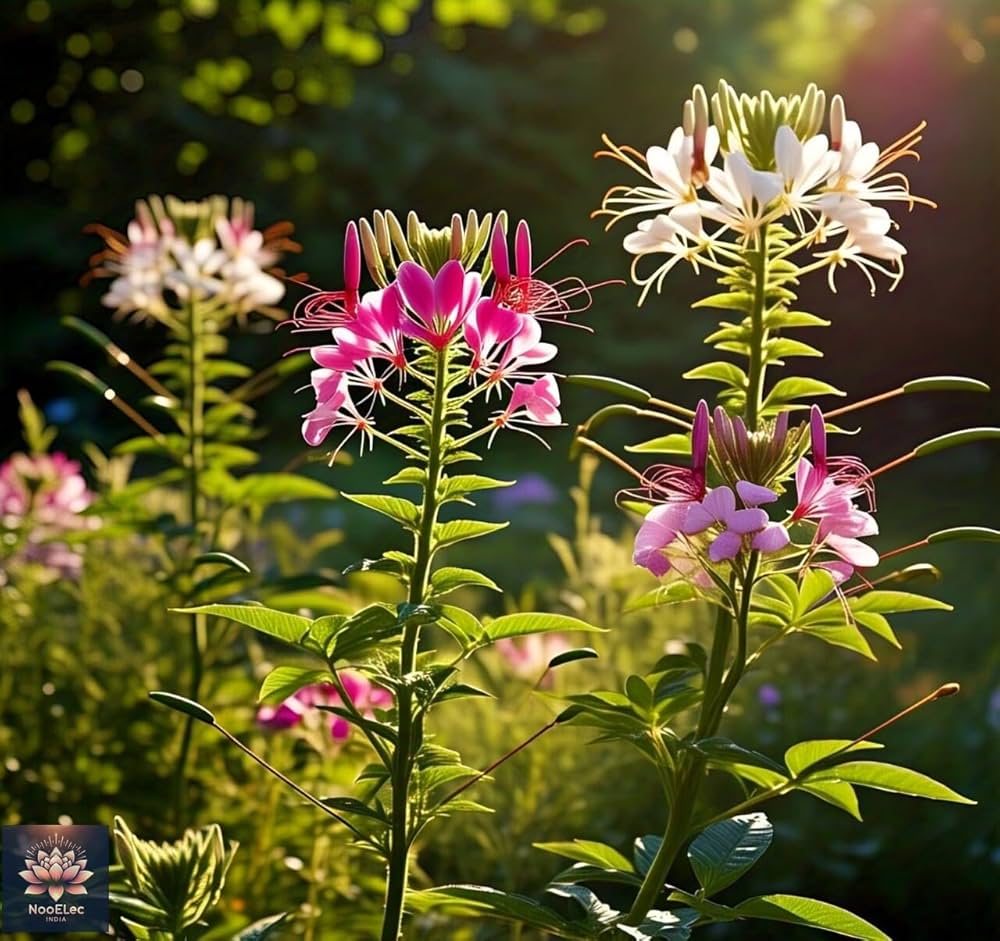 Cleome Flower Seeds for Planting Cleome Hassleriana pollinator garden cottage border