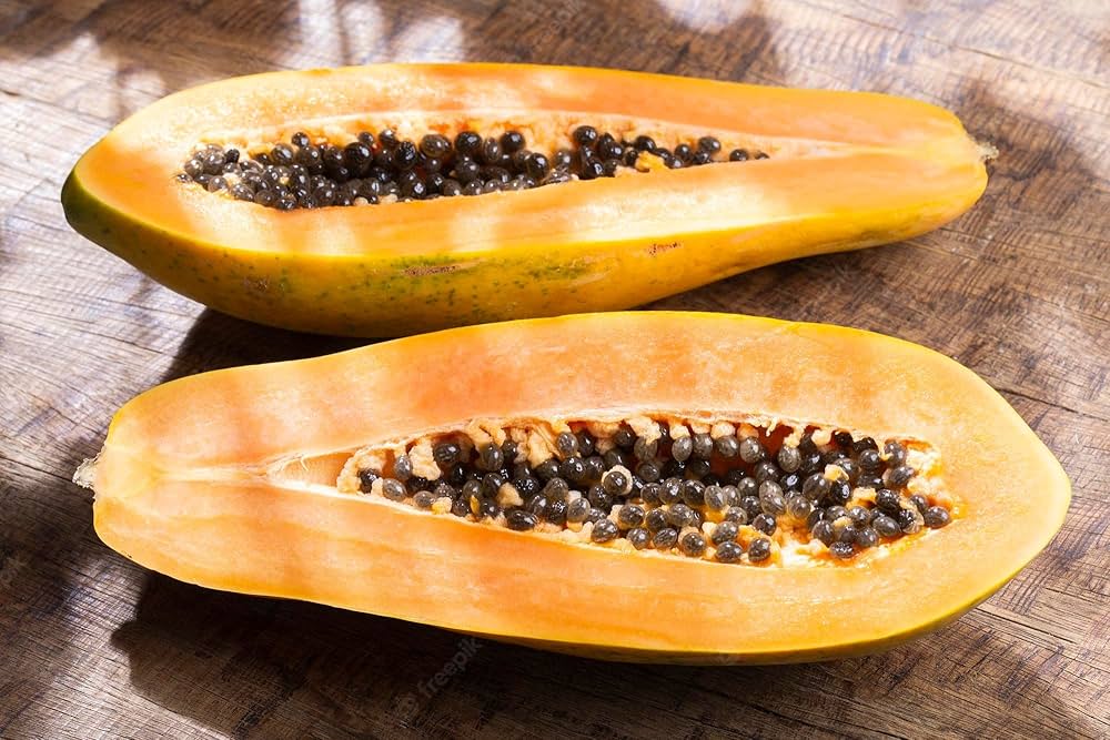 Giant Papaya Carica papaya Fruit Seeds for Planting