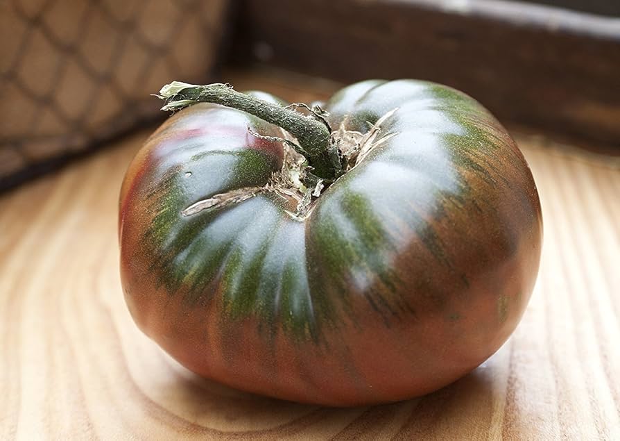 Heirloom Non-GMO Black Mauri Tomato - Seeds for Rich, Flavorful Dark Tomatoes