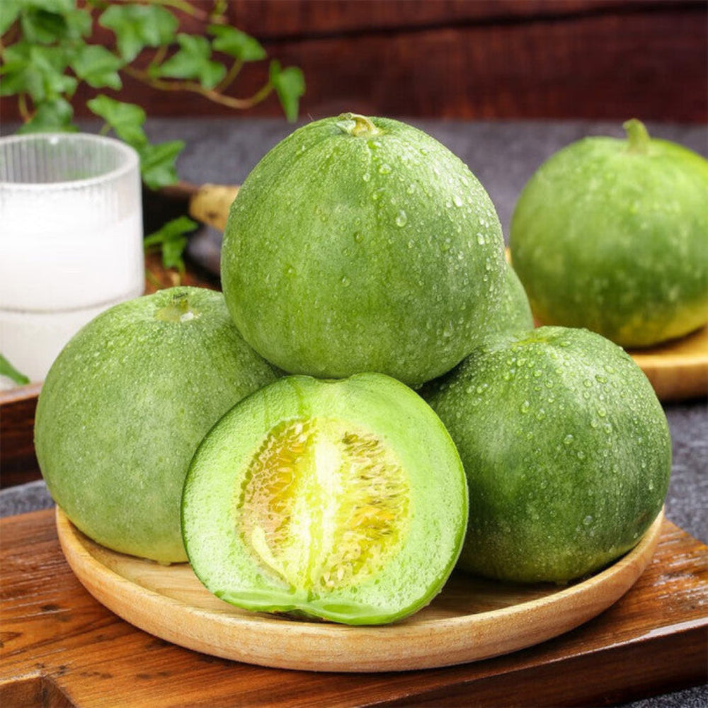 Mid Early Maturity, High Commodity Rate, Crack Resistant Melon – Heirloom, Non-GMO, High Germination Organic Garden Seeds