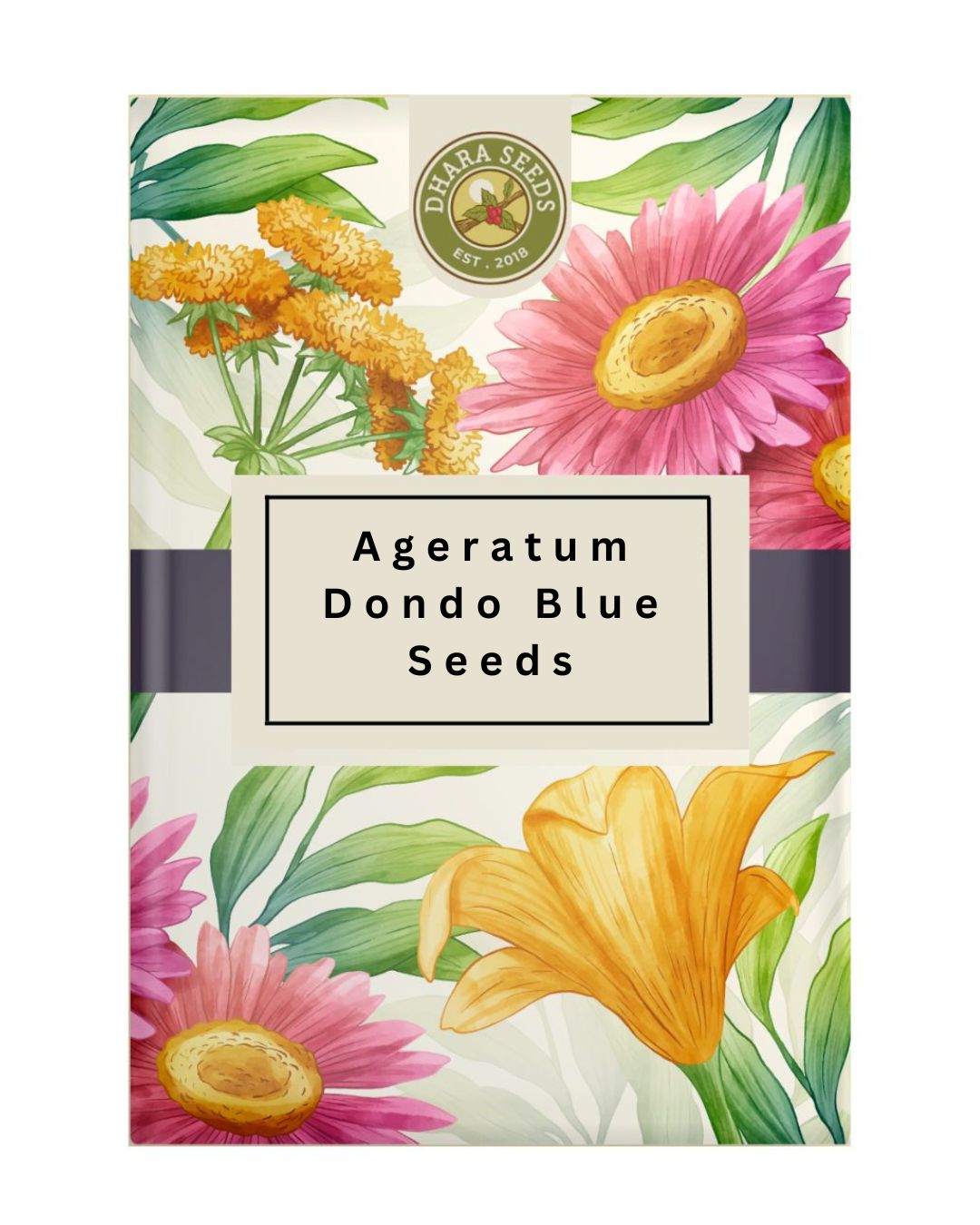 Ageratum Seeds - Dondo Blue