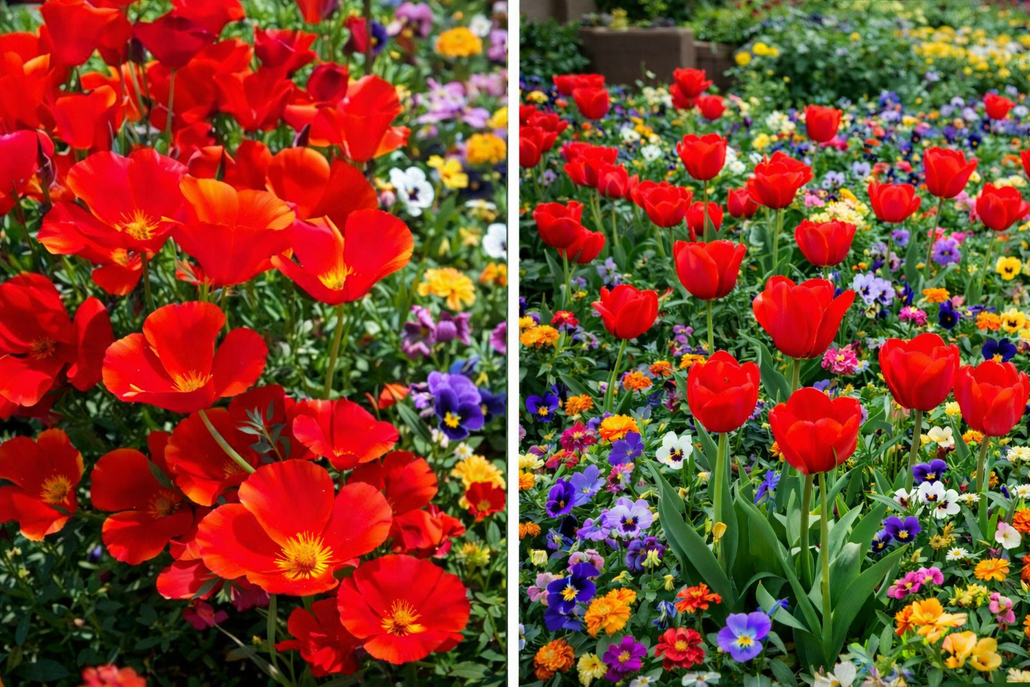 Red Chief California Poppy Seeds for Planting Non-GMO Flower Seeds for Planting – Heirloom