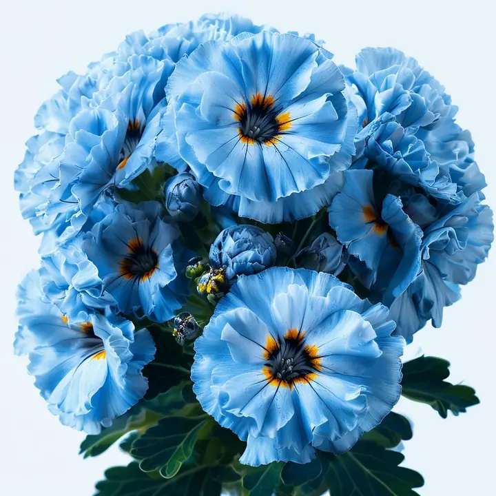 Sky Blue Green Geranium Flower Seeds-Heirloom & Non-GMO Seeds for planting Dhara Seeds