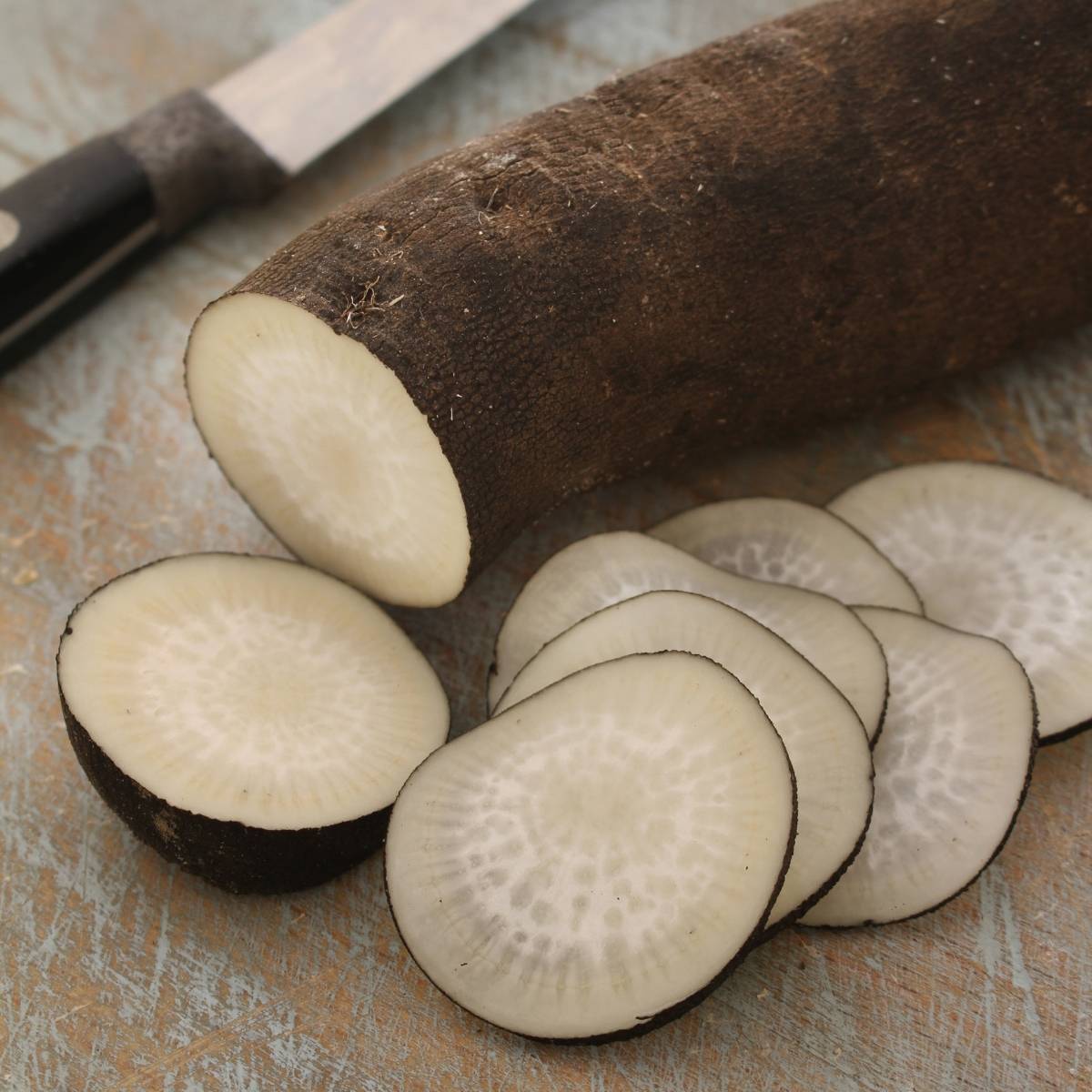 Black Spanish Long Radish Seeds