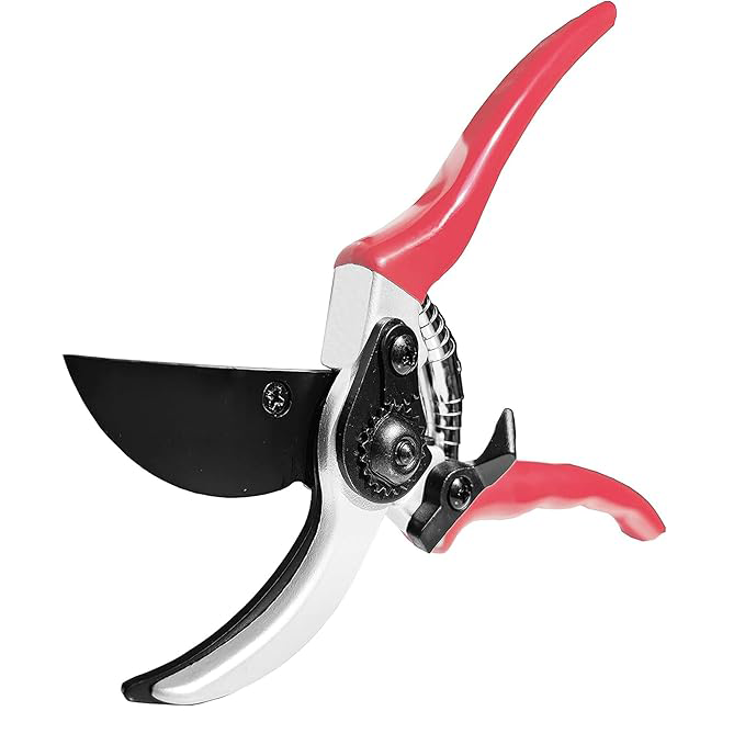 8" Professional Sharp Bypass Pruning Shears, Tree Trimmers Secateurs, Hand Pruner, Garden Shears, Clippers, Bonsai Scissors, Loppers