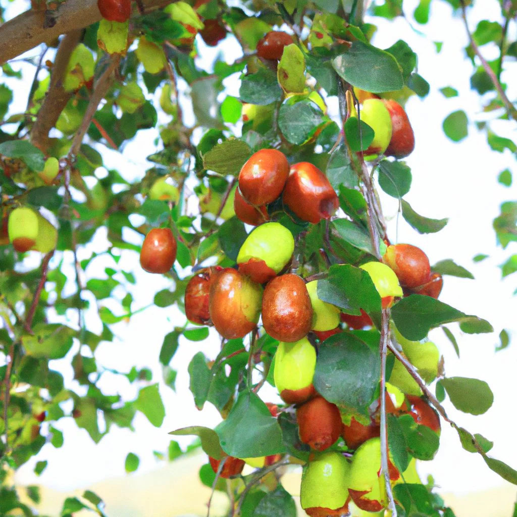 Green Ziziphus Plant Seeds for Exotic Garden Landscaping – Fresh Herb for Your Garden