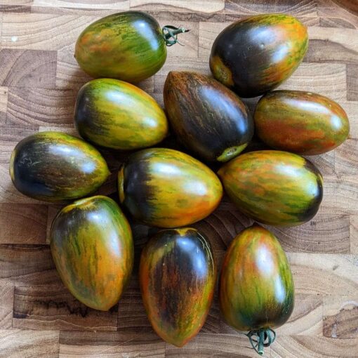 Tomato Atomic Grape heirloom non-GMO organic garden seeds