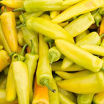 jars of pickled Hungarian Wax peppers


