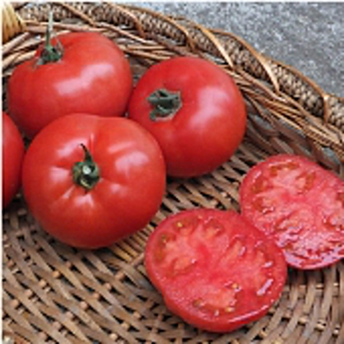 BHN 589 Hybrid Tomato Solanum lycopersicum vegetable seeds for planting in home garden containers - Dharaseeds