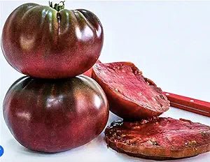 Black Brandywine Tomato Solanum lycopersicum vegetable seeds for planting in kitchen garden - Dharaseeds
