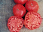 Brandywine Red potato - leaf tomato seeds for flavorful heirloom fruit gardening - Dharaseeds